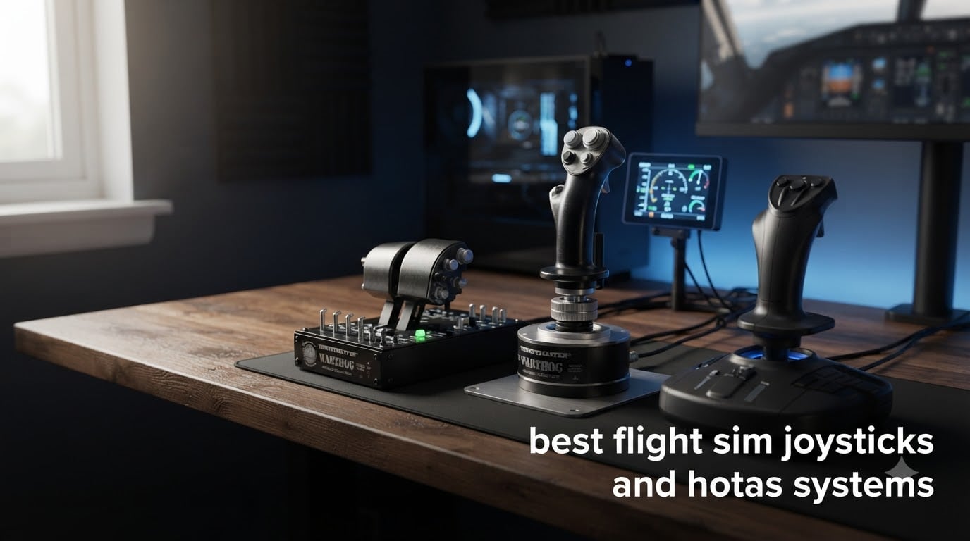 best flight sim joysticks and hotas systems