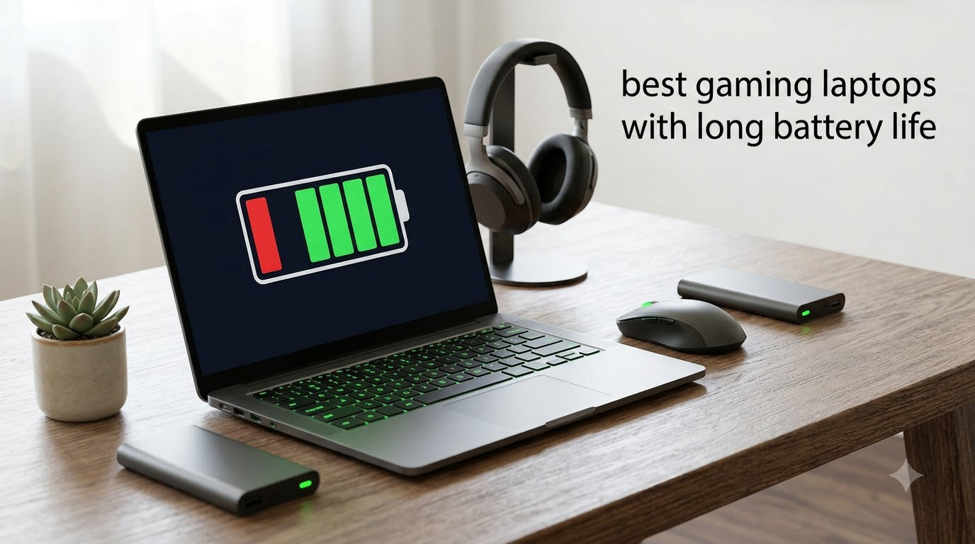 best gaming laptops with long battery life