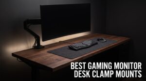 best gaming monitor desk clamp mounts