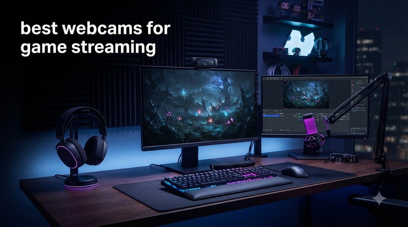 best webcams for game streaming