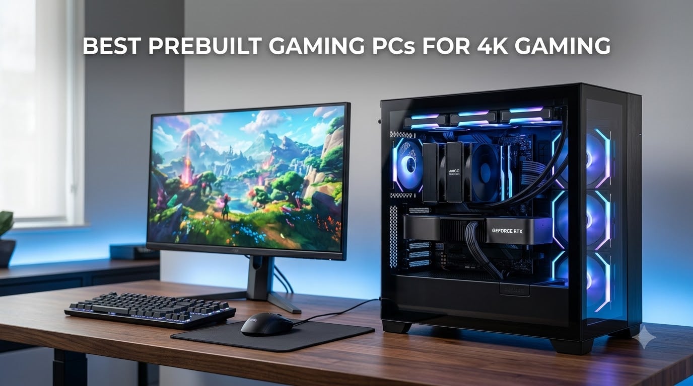 best prebuilt gaming pcs for 4k gaming
