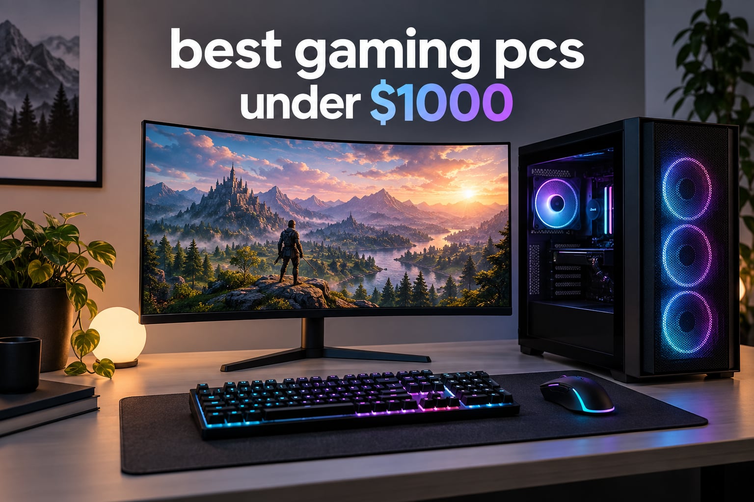 best gaming pcs under $1000