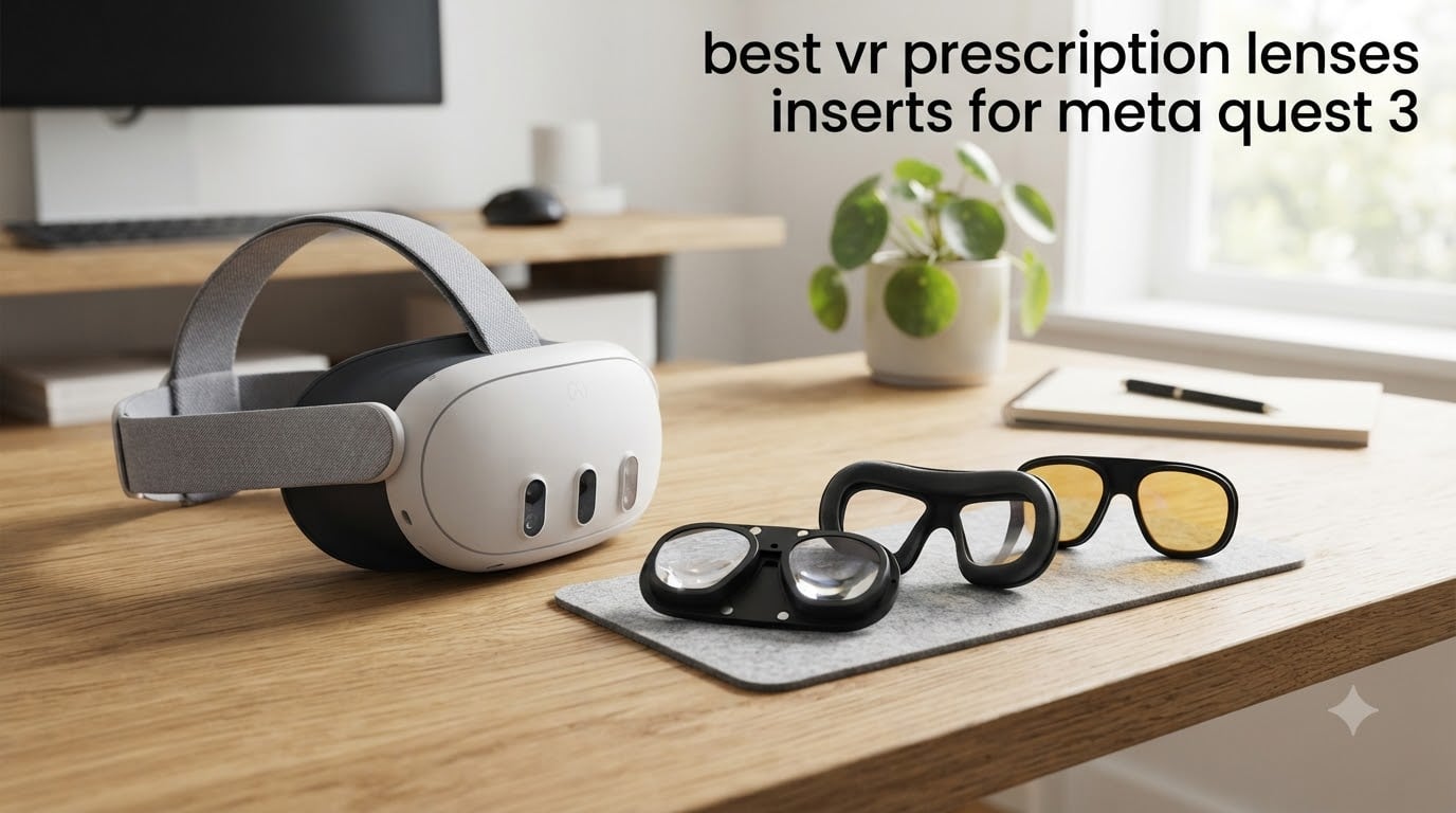 best vr prescription lenses inserts for meta quest 3