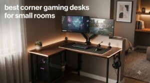 best corner gaming desks for small rooms