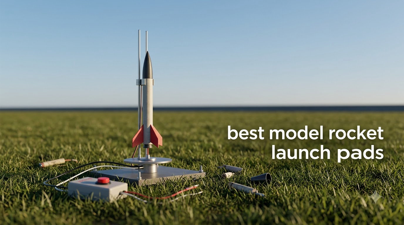 best model rocket launch pads