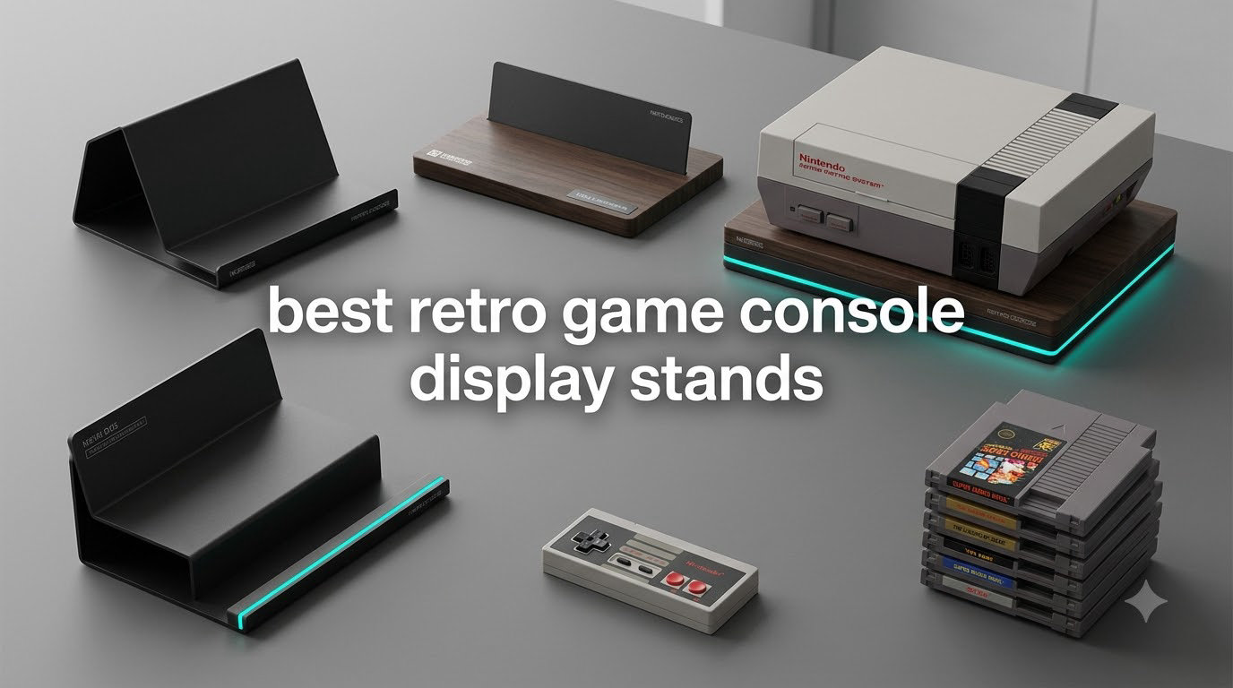 best retro game console display stands