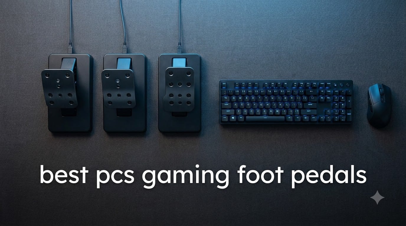 best pcs gaming foot pedals