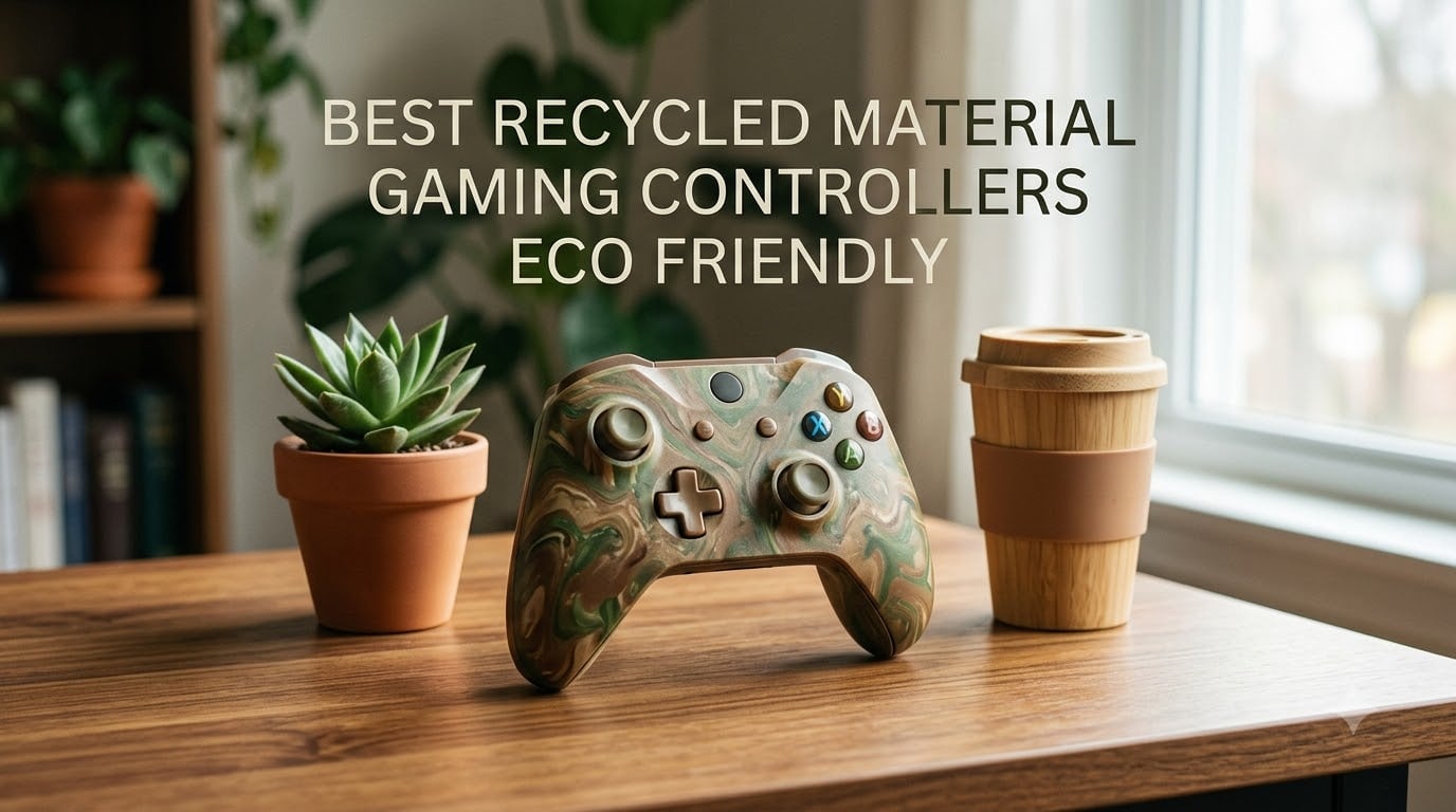 best recycled material gaming controllers eco friendly