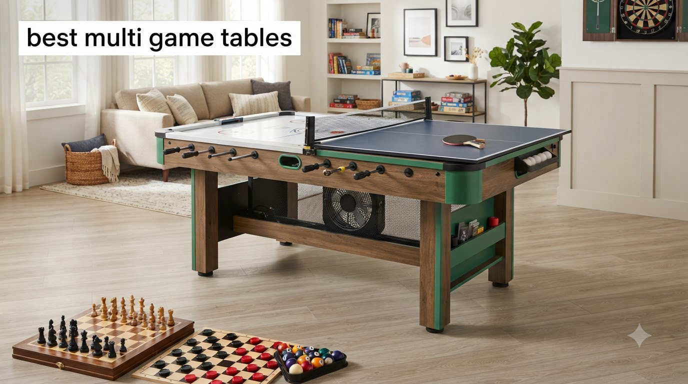 best multi game tables