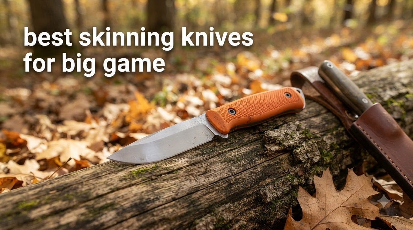 best skinning knives for big game