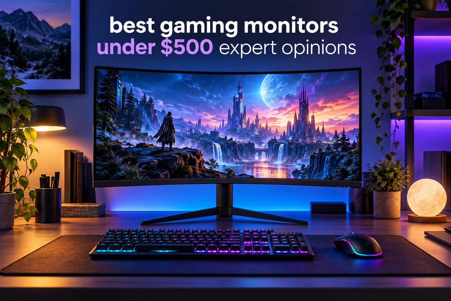 best gaming monitors under $500 expert opinions