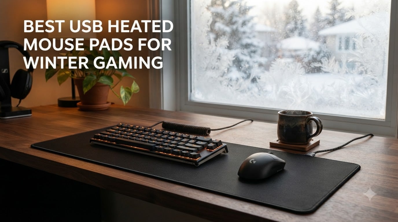 best usb heated mouse pads for winter gaming