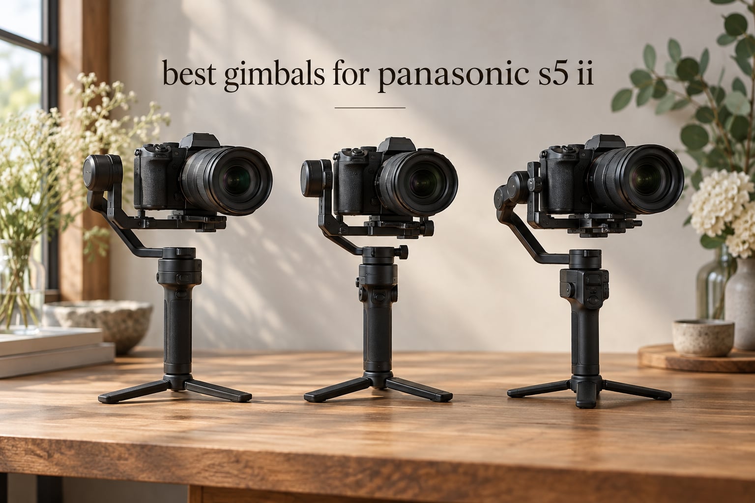 best gimbals for panasonic s5 ii