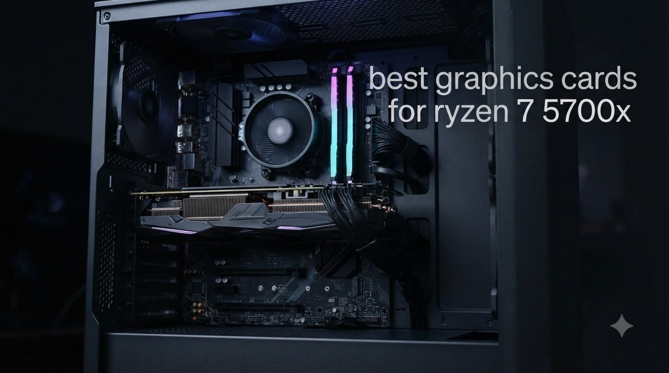 best graphics cards for ryzen 7 5700x