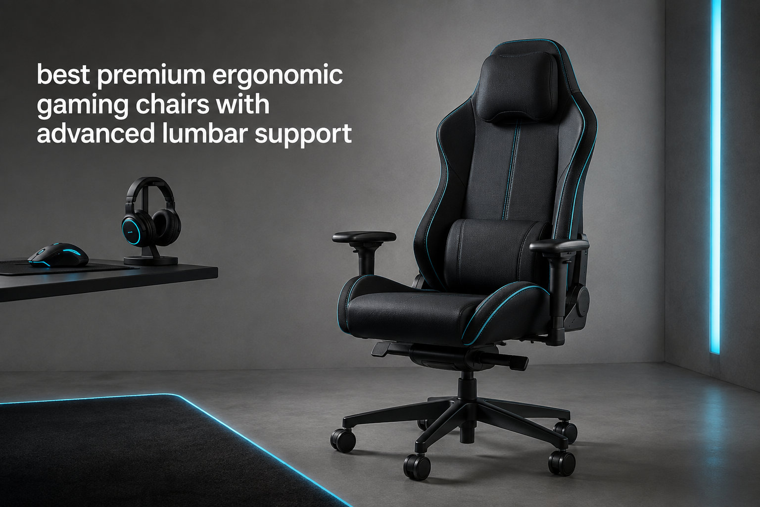 best premium ergonomic gaming chairs with advanced lumbar support