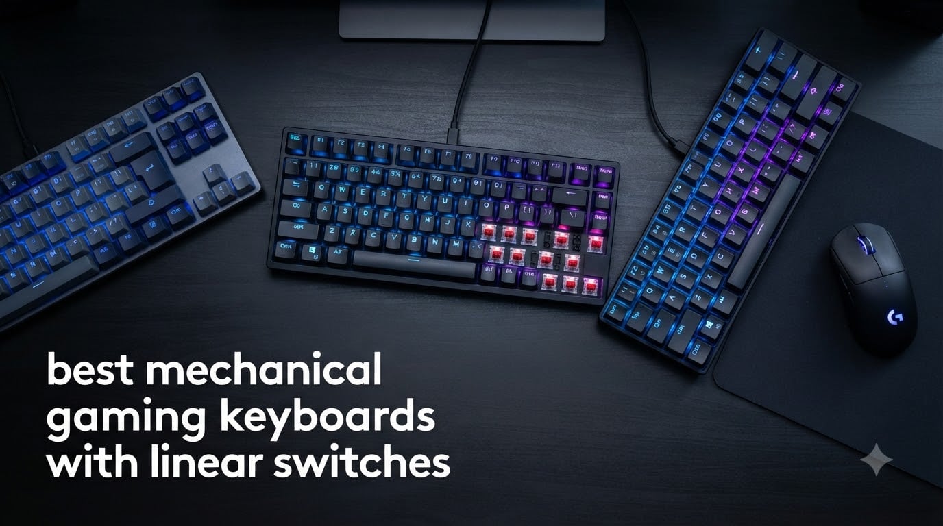 best mechanical gaming keyboards with linear switches