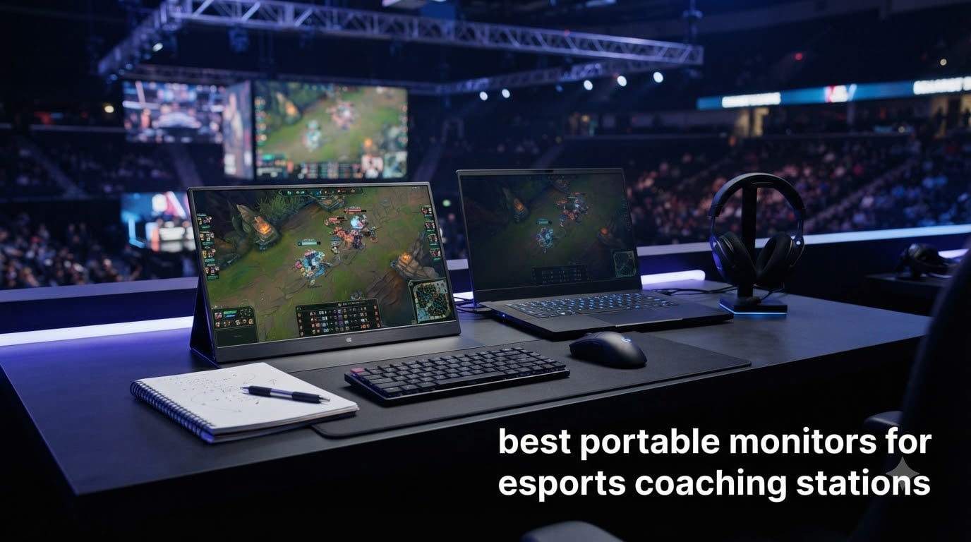 best portable monitors for esports coaching stations
