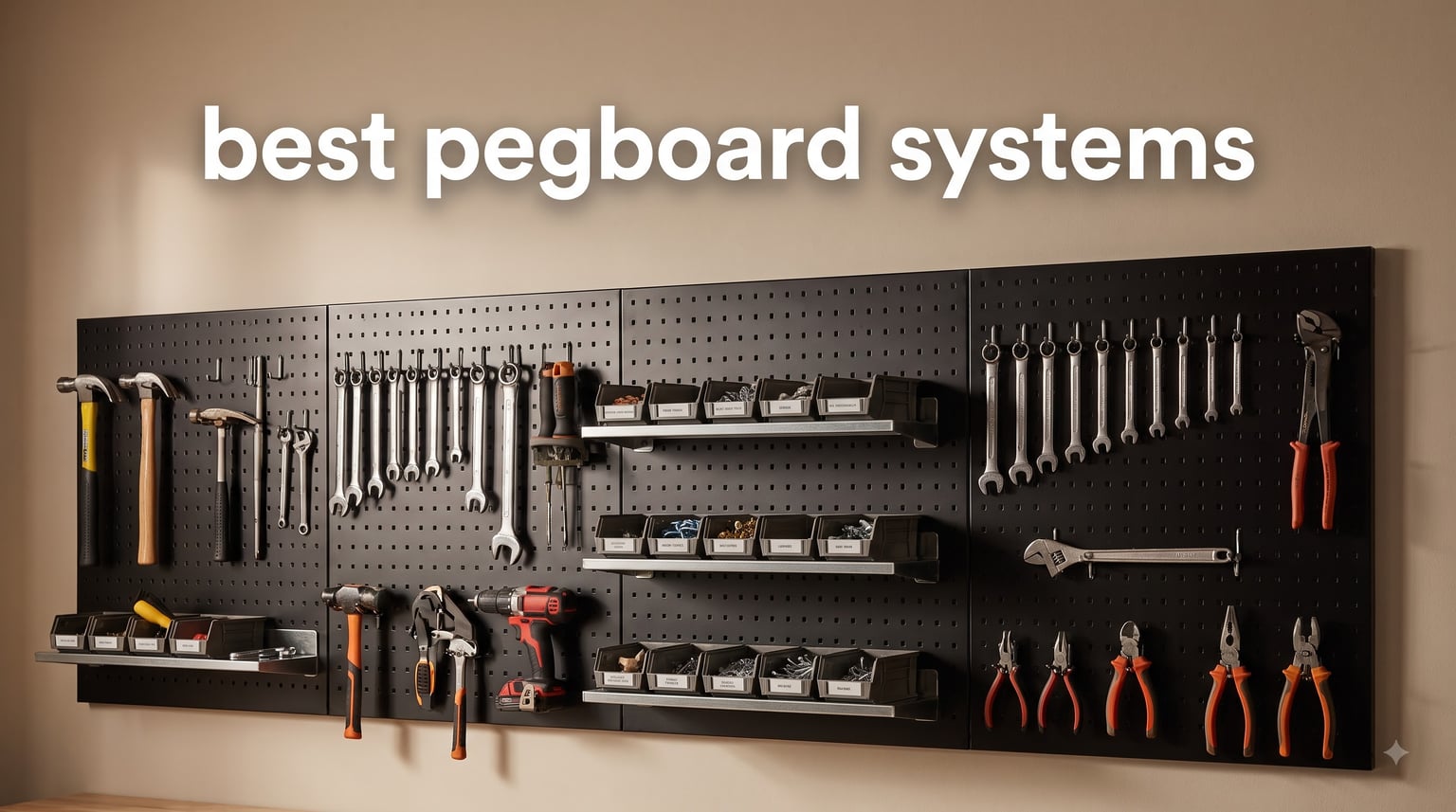 best pegboard systems