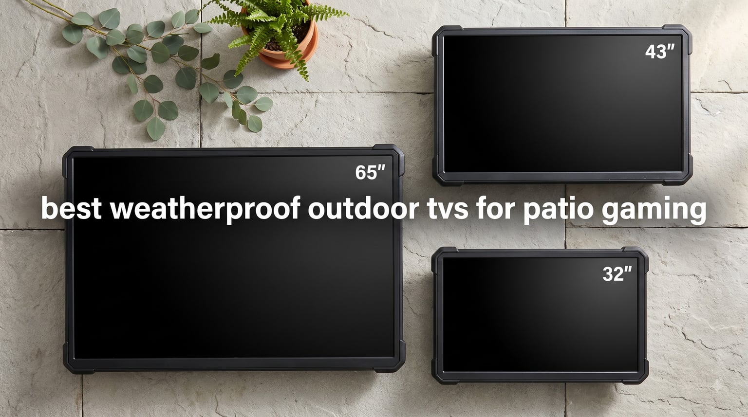 best weatherproof outdoor tvs for patio gaming
