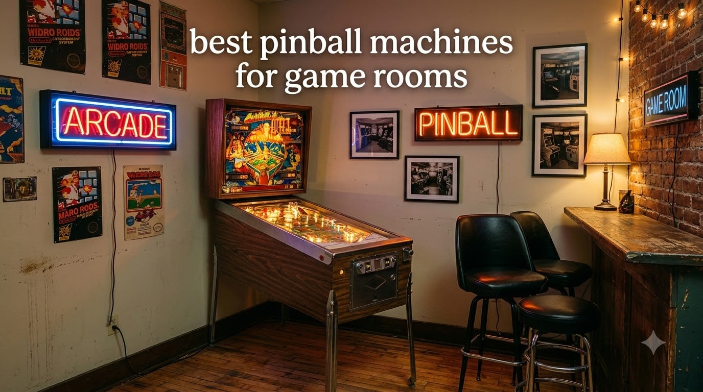 best pinball machines for game rooms