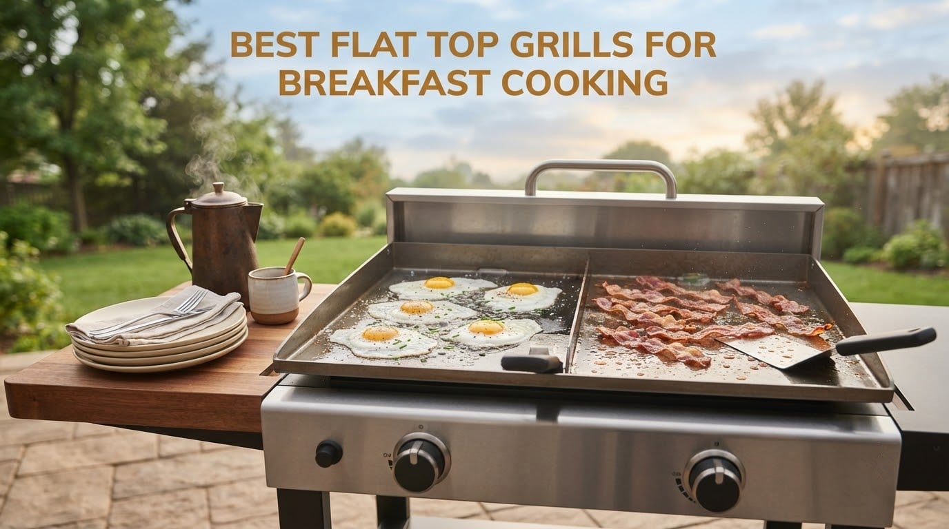 best flat top grills for breakfast cooking