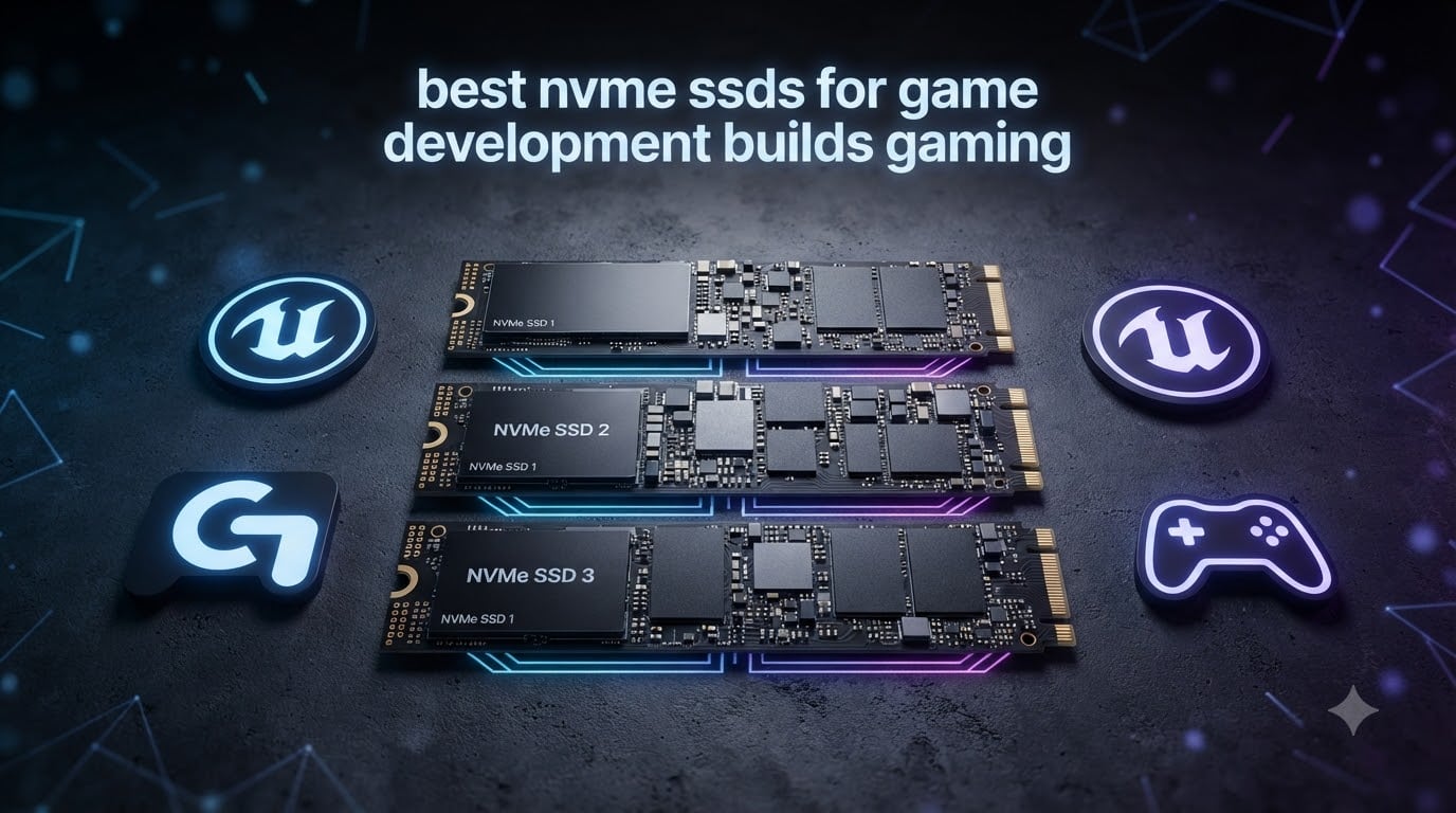 best nvme ssds for game development builds gaming