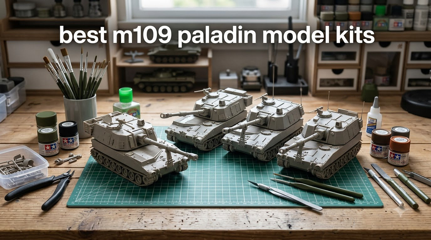 best m109 paladin model kits