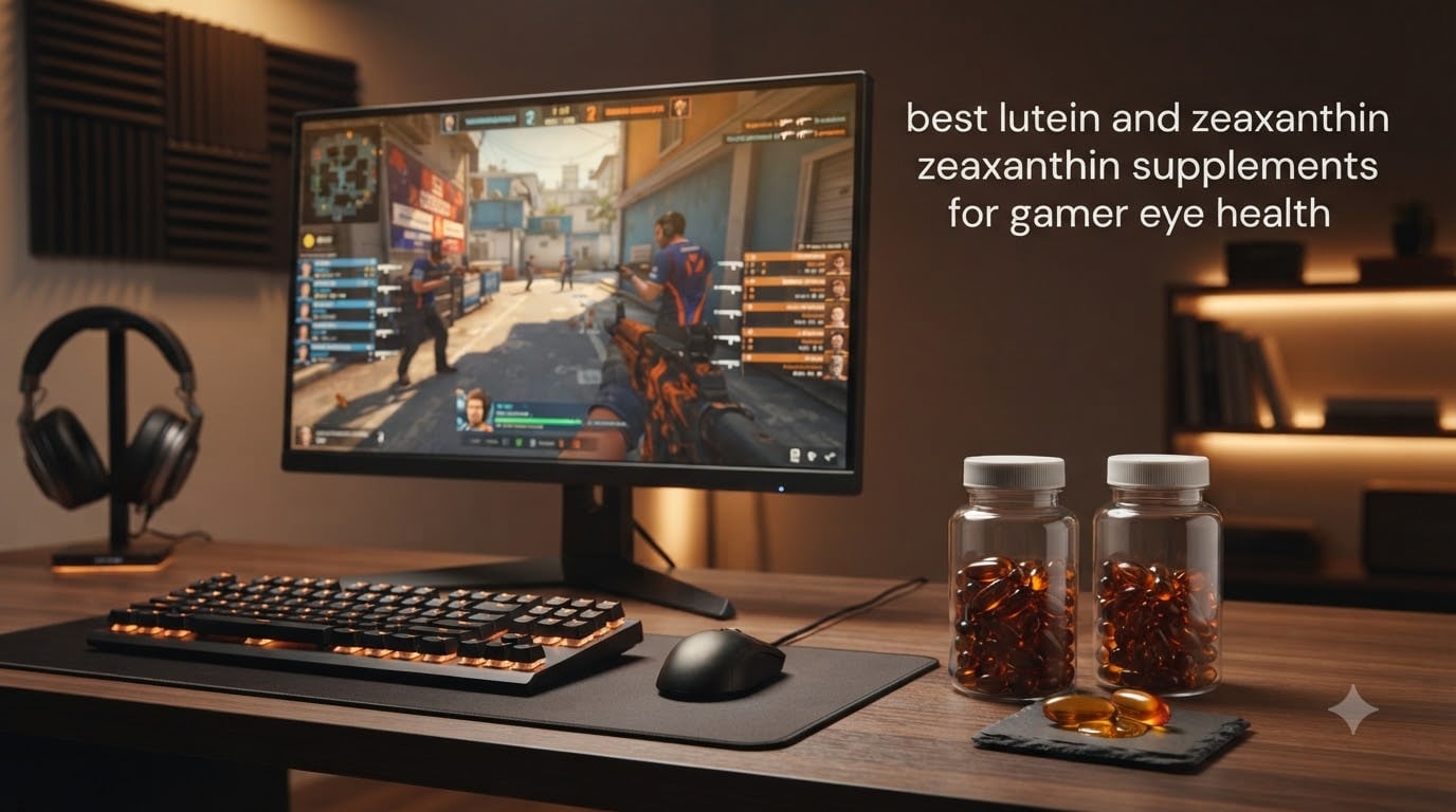 best lutein and zeaxanthin supplements for gamer eye health