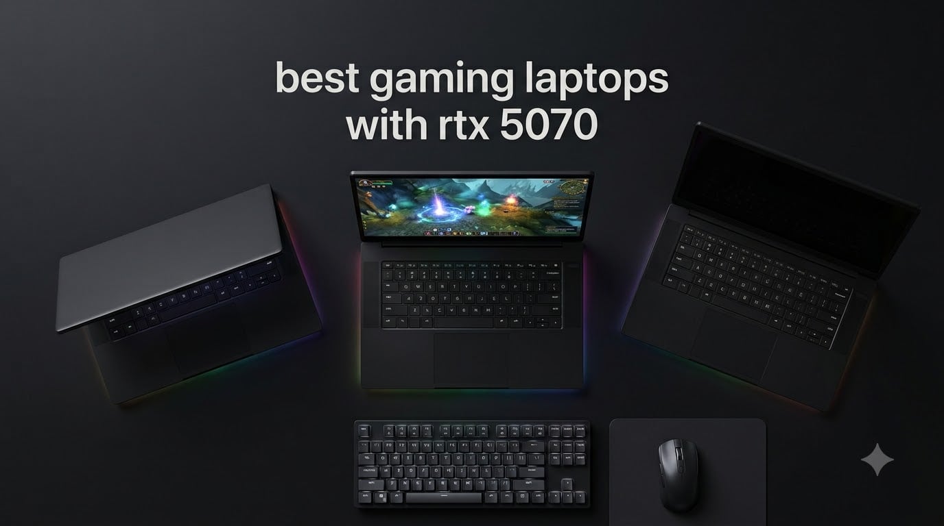 best gaming laptops with rtx 5070