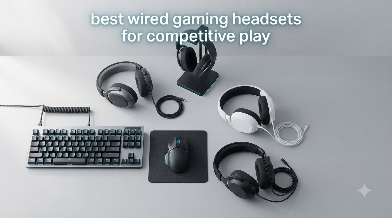 best wired gaming headsets for competitive play