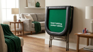 best folding poker tables