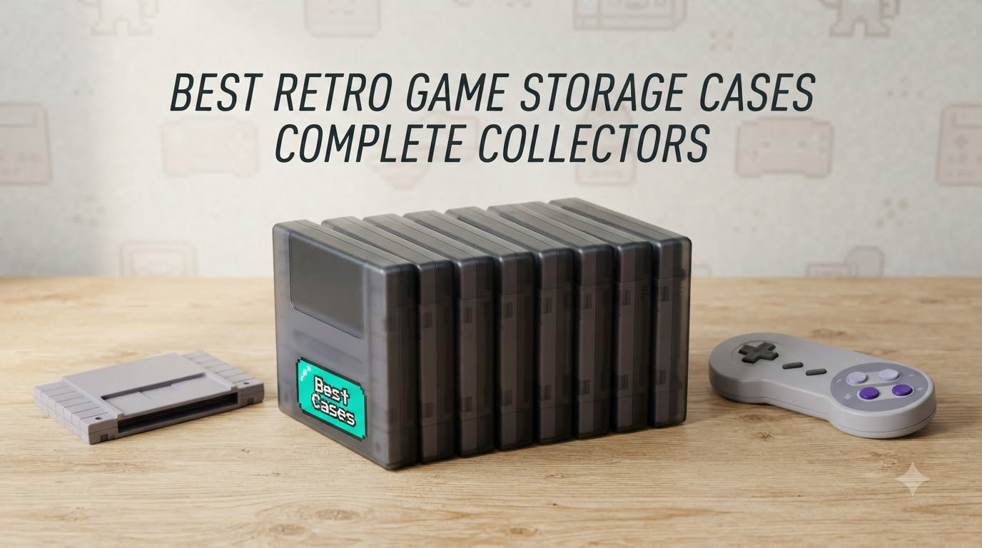 best retro game storage cases complete collectors