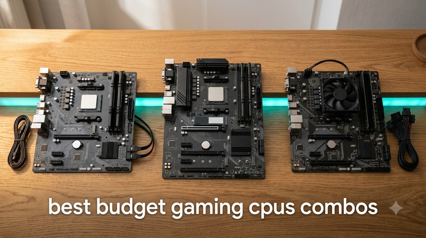 best budget gaming cpus combos