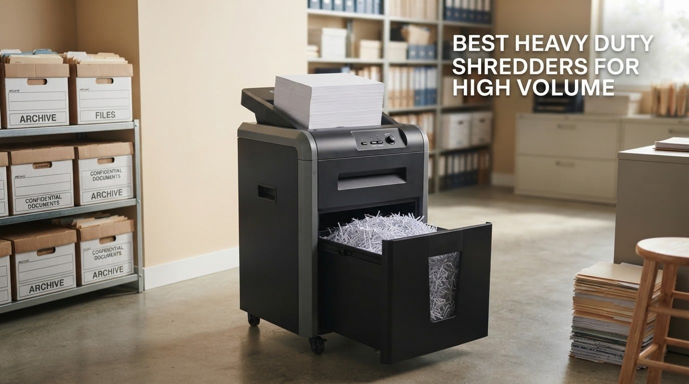 best heavy duty shredders for high volume