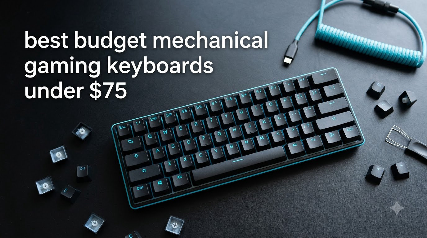 best budget mechanical gaming keyboards under $75