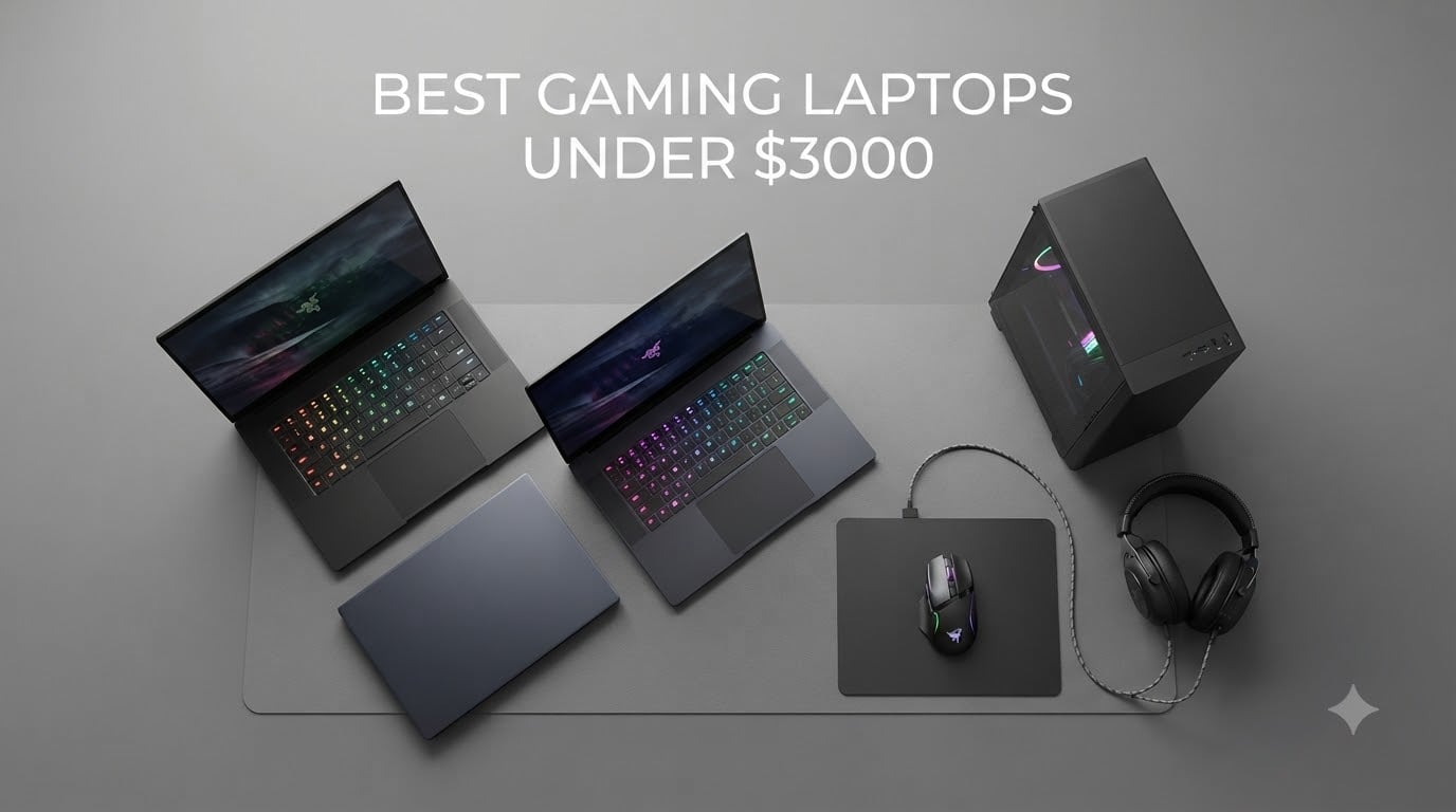 best gaming laptops under $3000