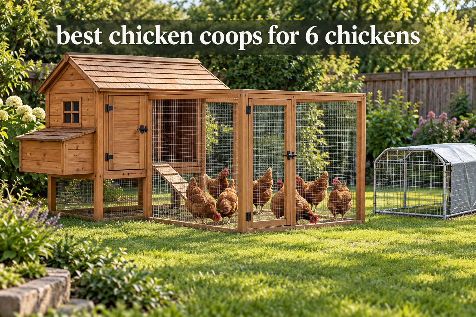 best chicken coops for 6 chickens