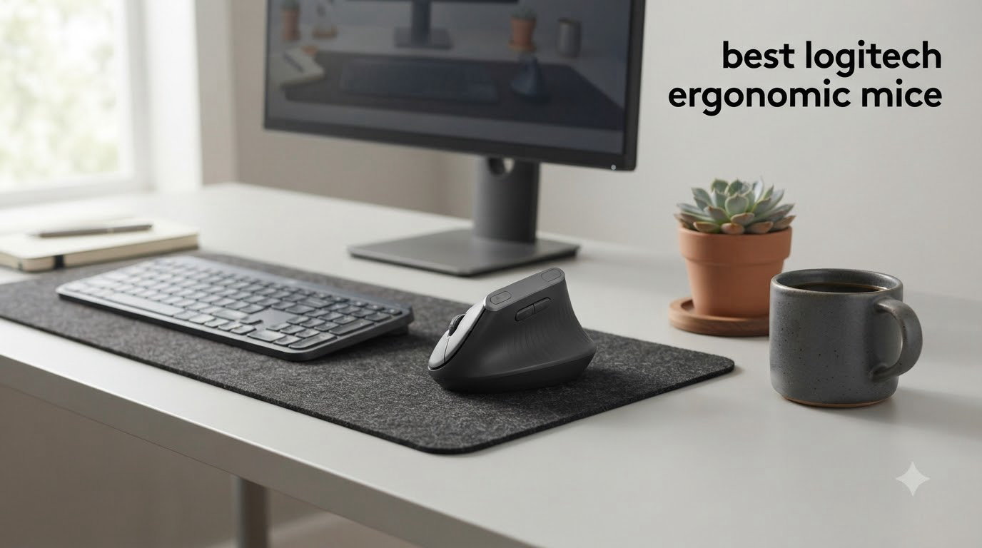 best logitech ergonomic mice