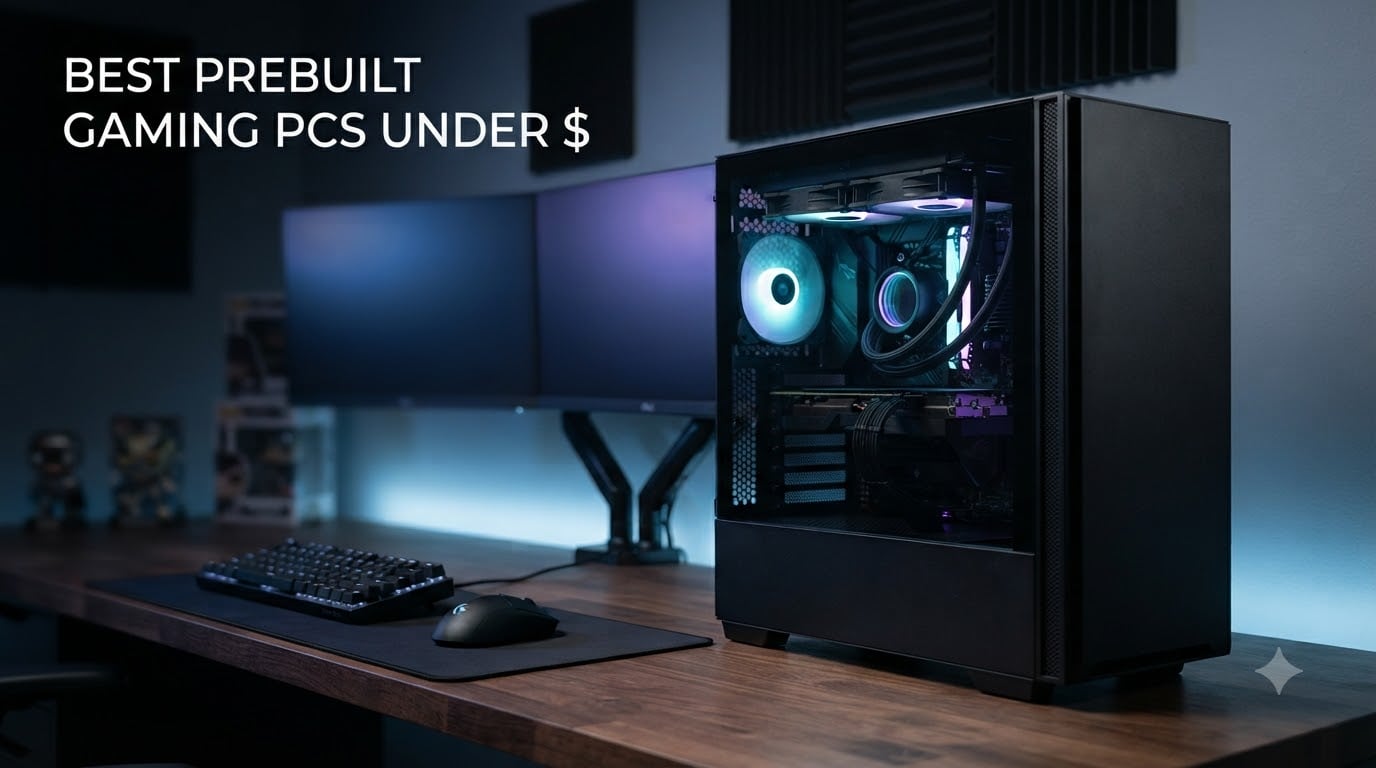 best prebuilt gaming pcs under $