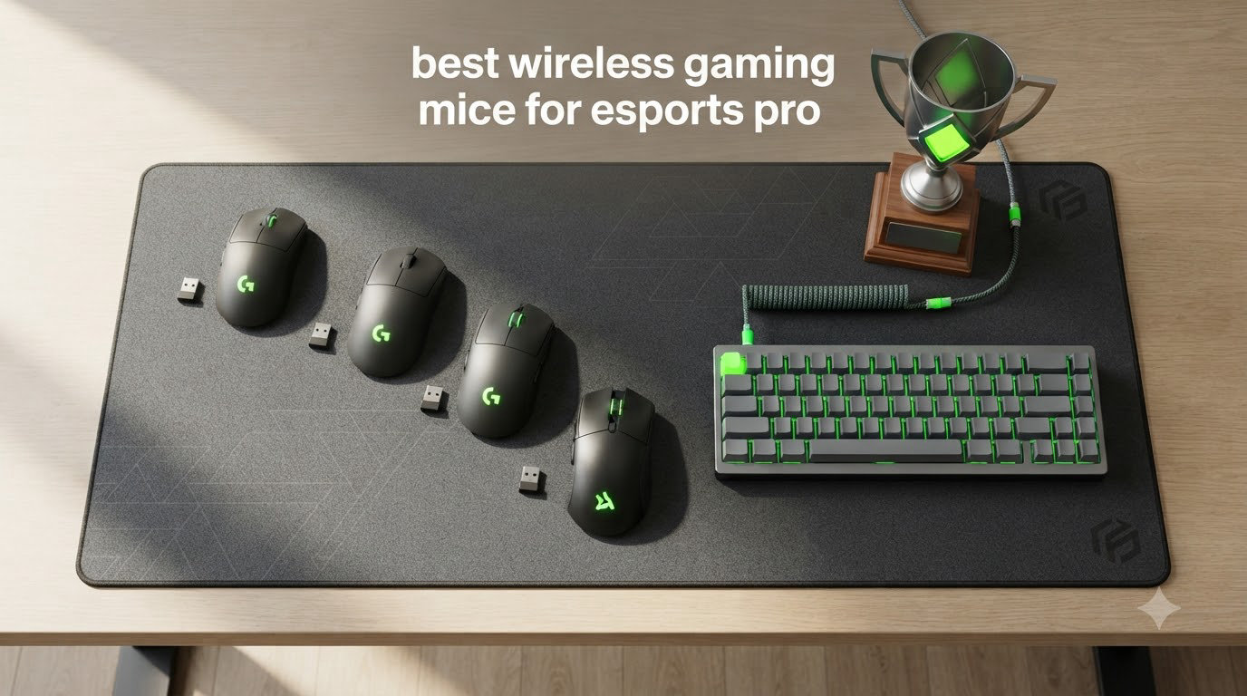 best wireless gaming mice for esports pro