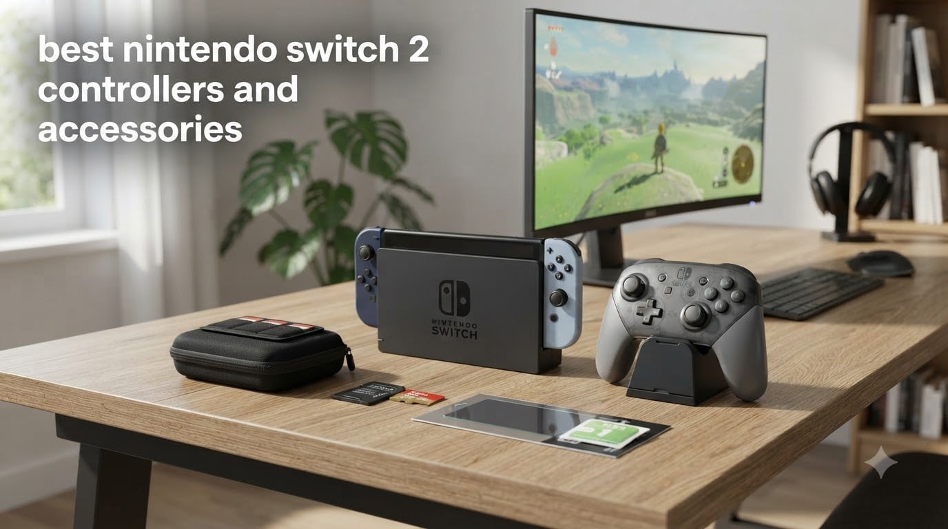 best nintendo switch 2 controllers and accessories