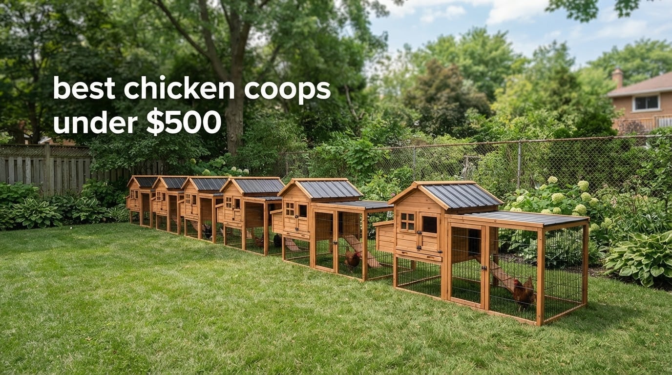 best chicken coops under $500