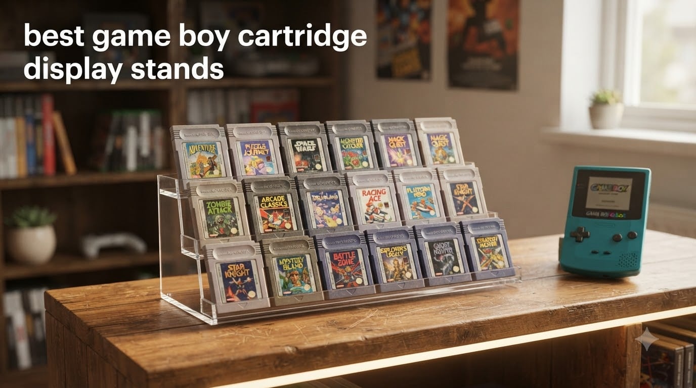 best game boy cartridge display stands