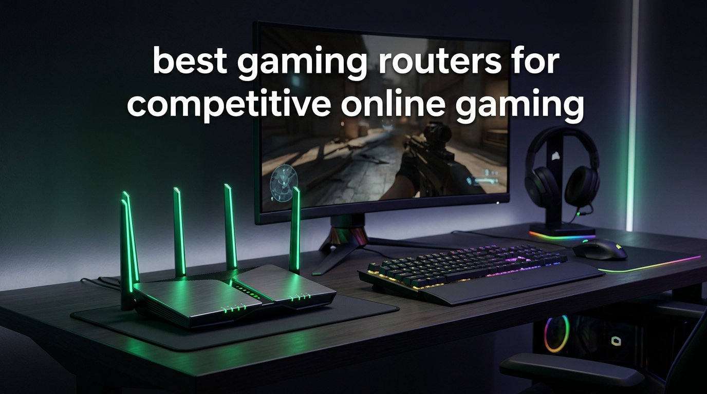 best gaming routers for competitive online gaming