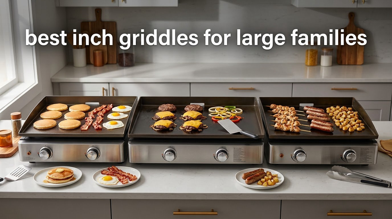 best 36 inch griddles for large families