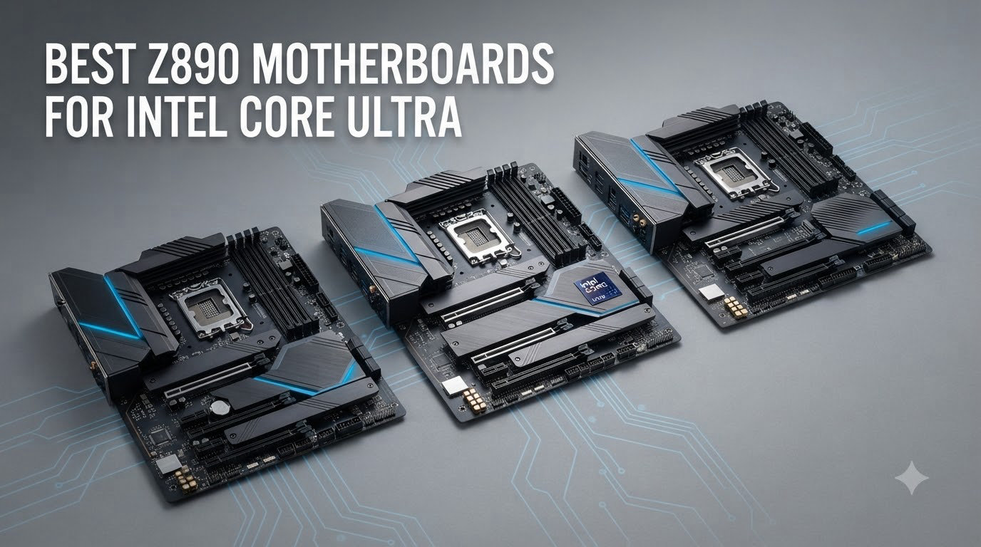 best z890 motherboards for intel core ultra