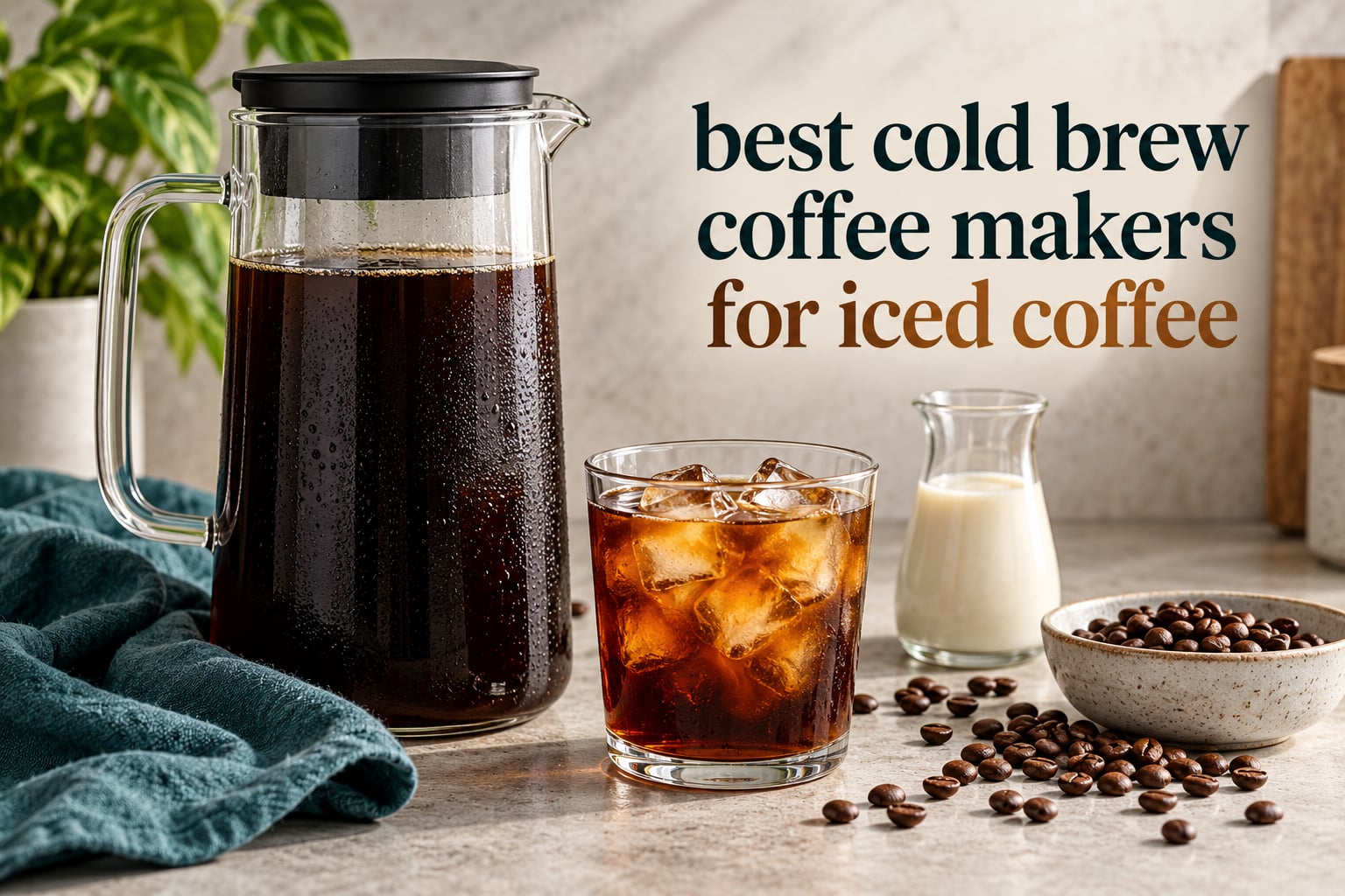 best cold brew coffee makers for iced coffee