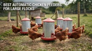 best automatic chicken feeders for large flocks