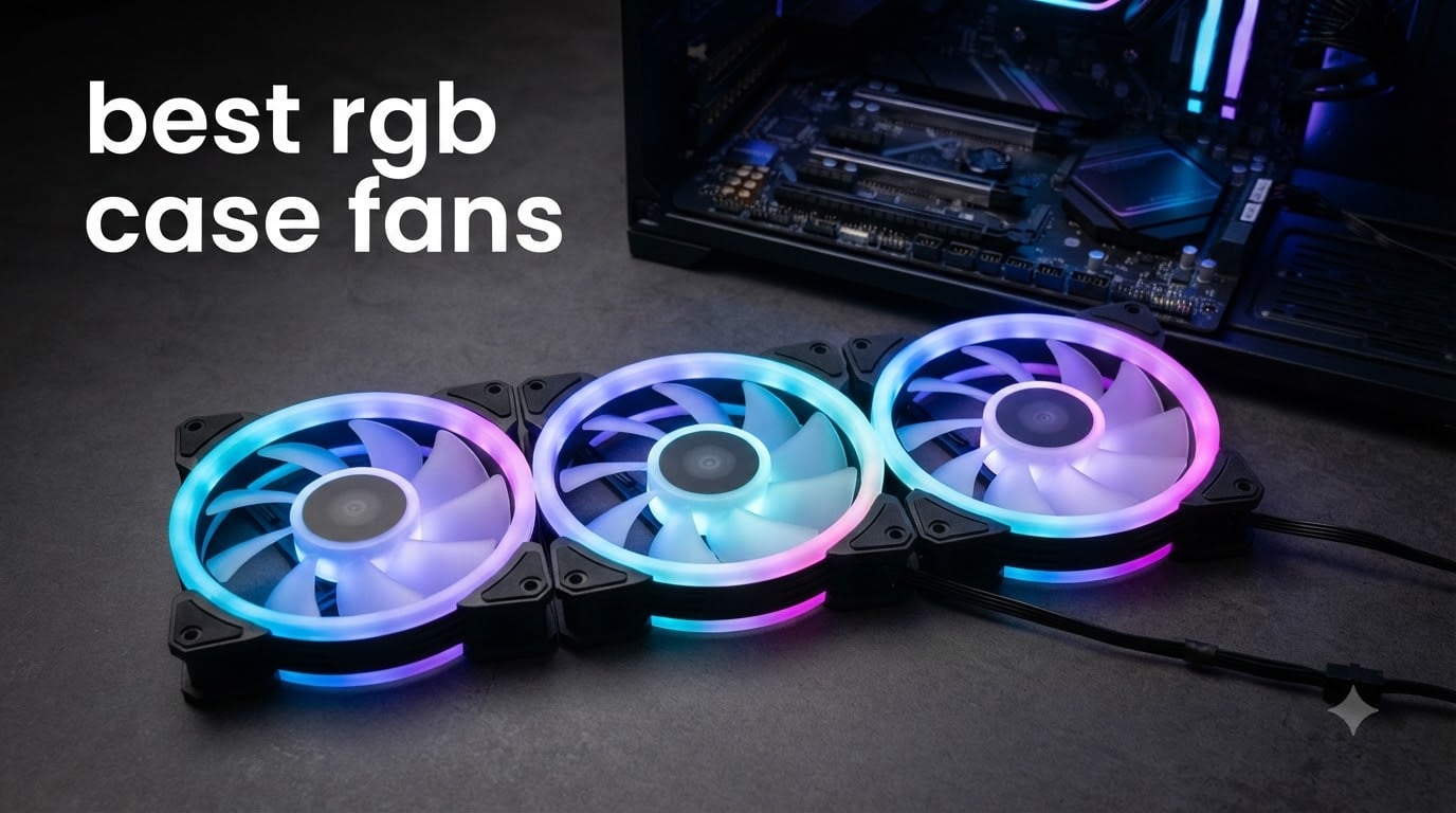 best rgb case fans