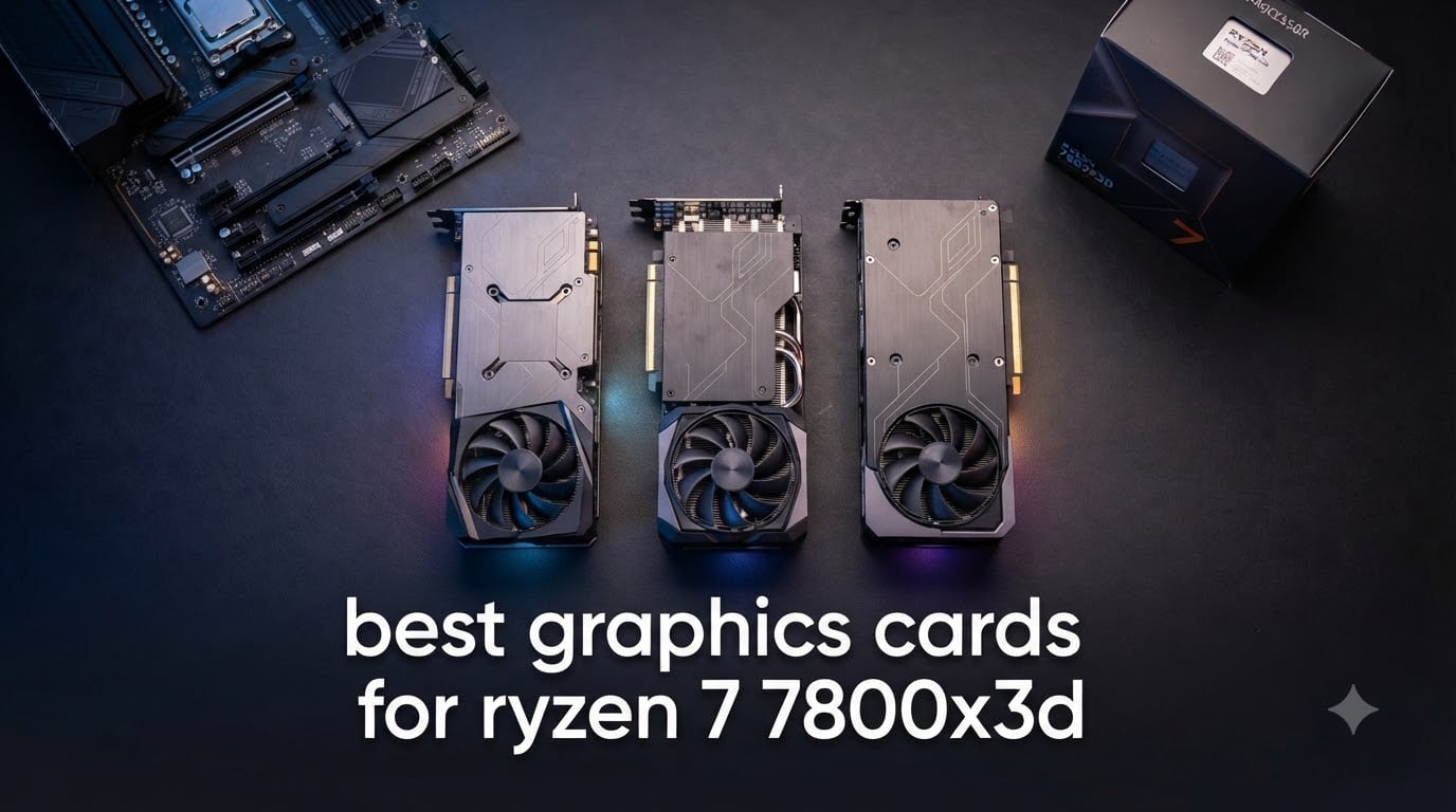 best graphics cards for ryzen 7 7800x3d